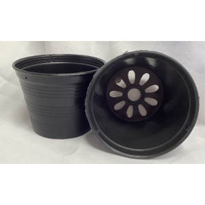 ORCHID POT 100mm WEB ROUND WITH FRILLY EDGE Pack of 10 Pots 